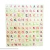 300 Colorful Wooded Scrabble Tiles Letter Tiles Wood Pieces-Great for Crafts Pendants Spelling,Scrapbook B0784R12C6